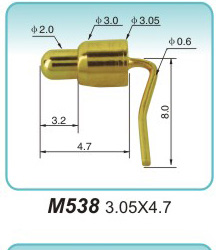 折弯探针  M538  3.05x4.7